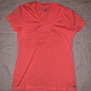 Neon orange active shirt
